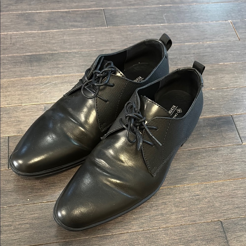 Call it Spring Zalith Lace Up Soft Foam Black Dress Shoes Men’s 8